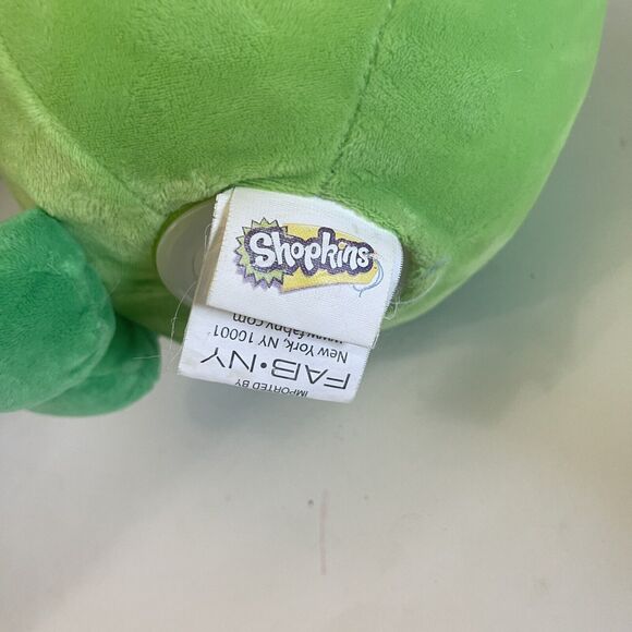 Shopkins Green Apple Bloom Plush COIN BANK & Stuffed Toy 2013 Moose Toys 12" - Picture 5 of 9
